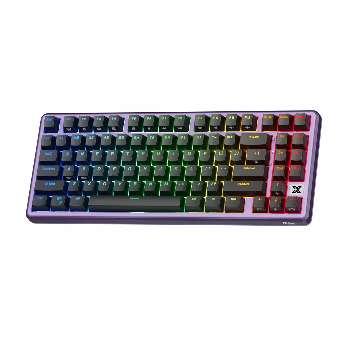 Royale Kludge RK X87 Blackberry Mousse / Wired / Mechanical Tactile Snowfall Switch / Hot-Swap