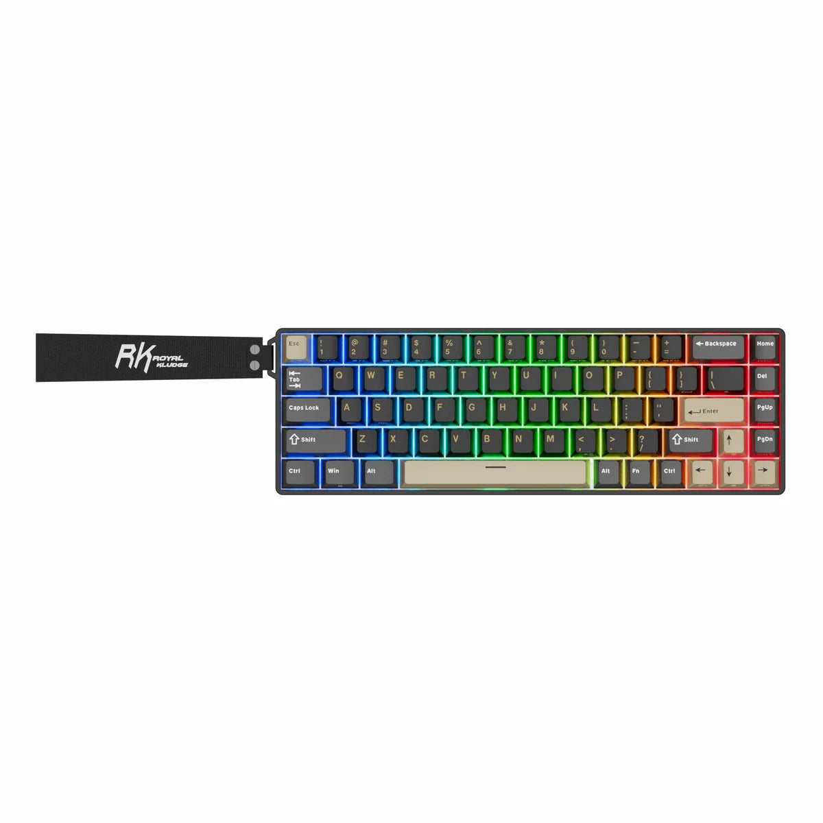 Royale Kludge RK68 HE Phantom / Wired /  8000Hz Pooling Rate / Magnetic Mint Switch / Hotswap