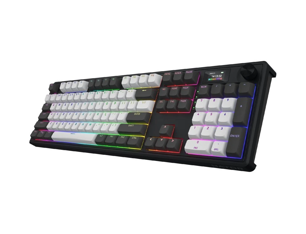 Hator Skyfall 100 Pro Wireless Mechanical Keyboard (Skyfall Series) Aurum Vanila switch (Linear, silent)