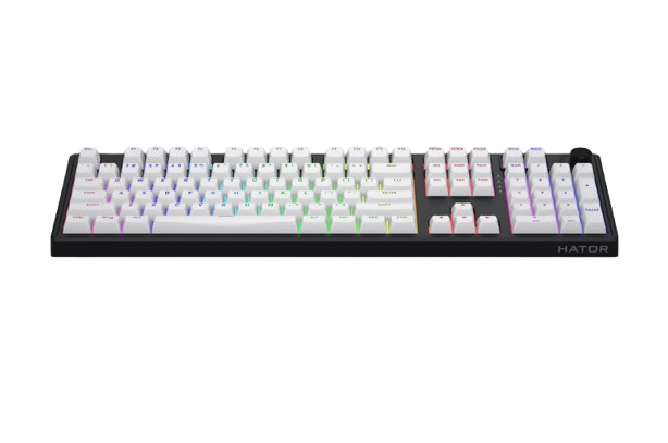 Hator Skyfall 100 wireless white Mechanical Keyboard Aurum Lemon switch (mechanical, linear)