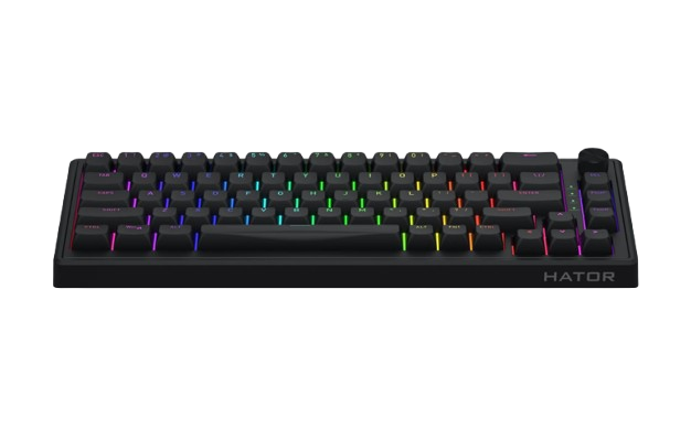 Hator Skyfall 65 Wired Mechanical Keyboard Hator Aurum Sterling switch (mechanical, linear