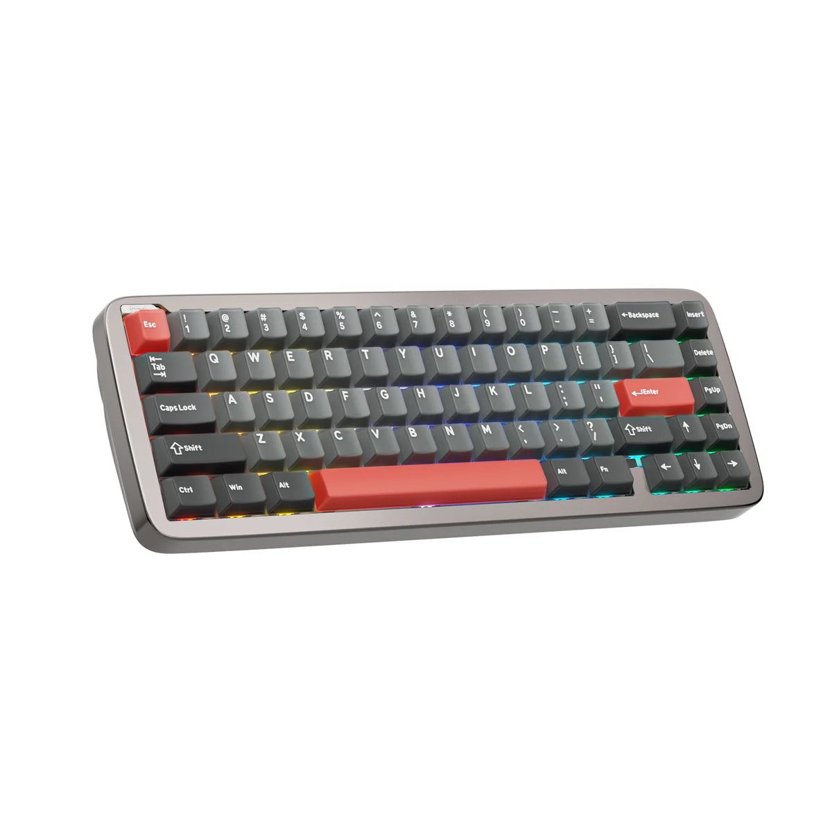 Royale Kludge RK Ultra65 Flagship Model Patina Grey / Wired / Mechanical Linear Cream Switch / Hot-Swap / full solid metal kućište
