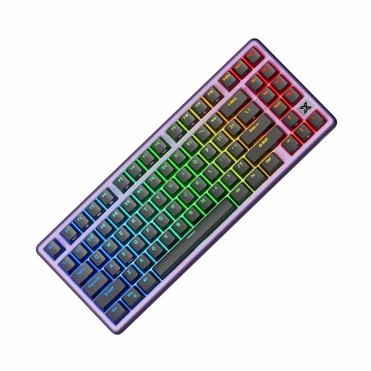 Royale Kludge RK X87 Blackberry Mousse / Wired / Mechanical Linear Creamy Switch / Hot-Swap