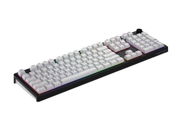 Hator Skyfall 100 wireless white Mechanical Keyboard Aurum Lemon switch (mechanical, linear)