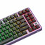 Royale Kludge RK X87 Blackberry Mousse / Wired / Mechanical Linear Creamy Switch / Hot-Swap