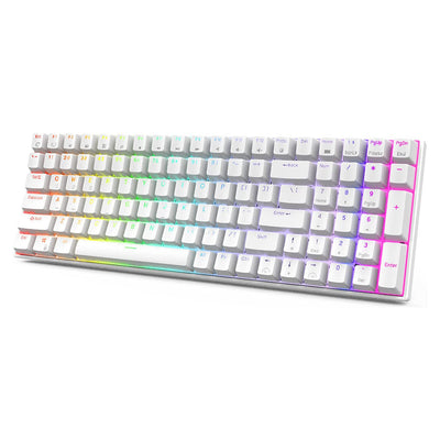 Royal Kludge RK100 Wireless Mehanička Tastatura White (Hot-swappable) (RK Brown Switch)
