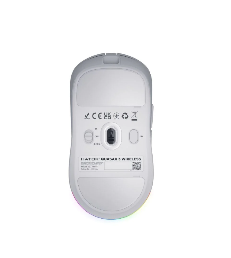 Hator Quasar 3 wireless white