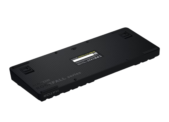 Hator Rockfall 3 TKL Wireless black Mechanical Keyboard Hator Aurum Lemon switch (mechanical, linear)
