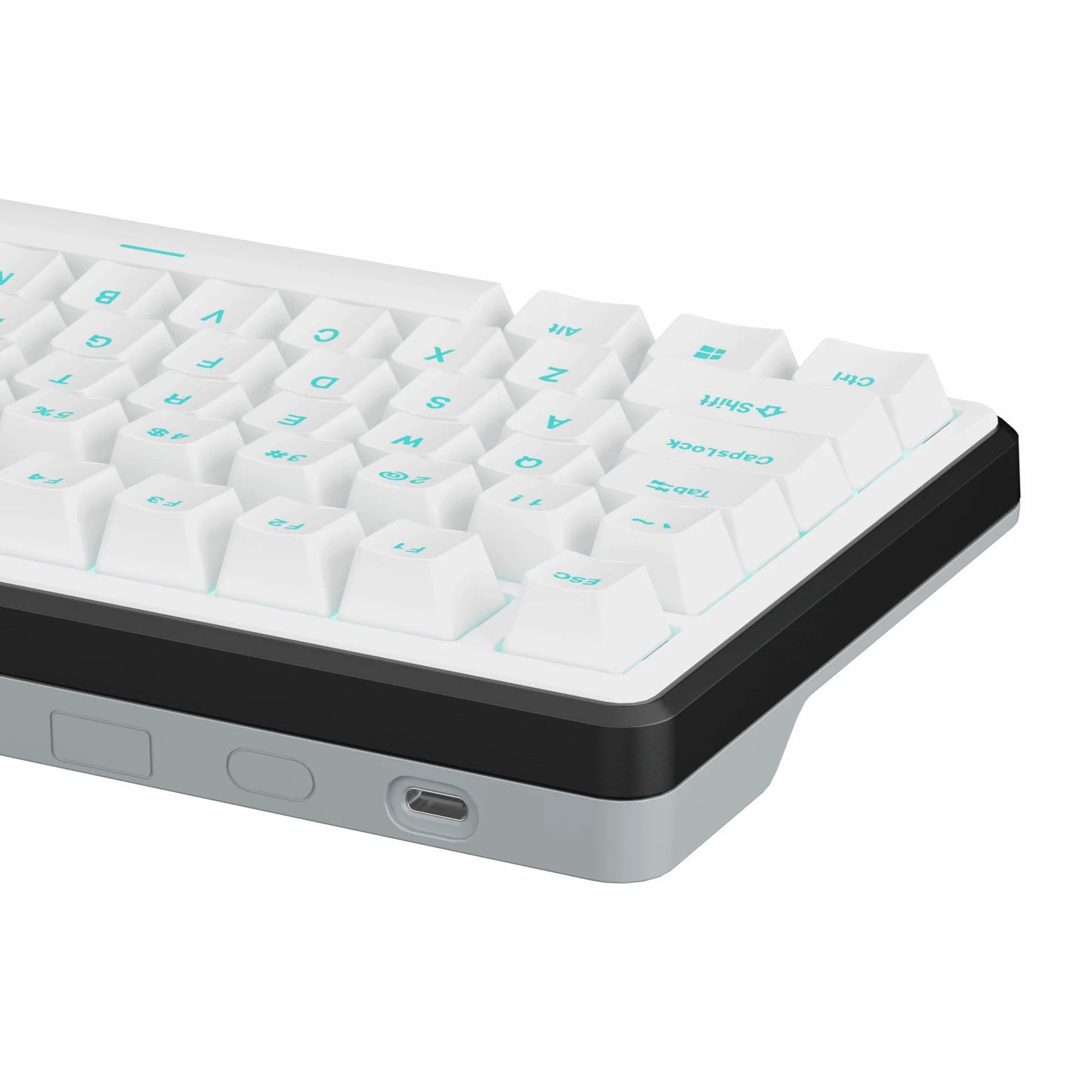 Royale Kludge RK X87 Black Night / Wired / Mechanical Linear Creamy Switch / Hot-Swap