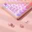 KZZI K75 PRO Sakura Pink RGB Lighting 75% Wireless (Moment Linear Switch)