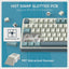 RK ROYAL KLUDGE S98 Smart Display & Knob, Light Cloud (Brown switch) Wireless Mechanical Keyboard