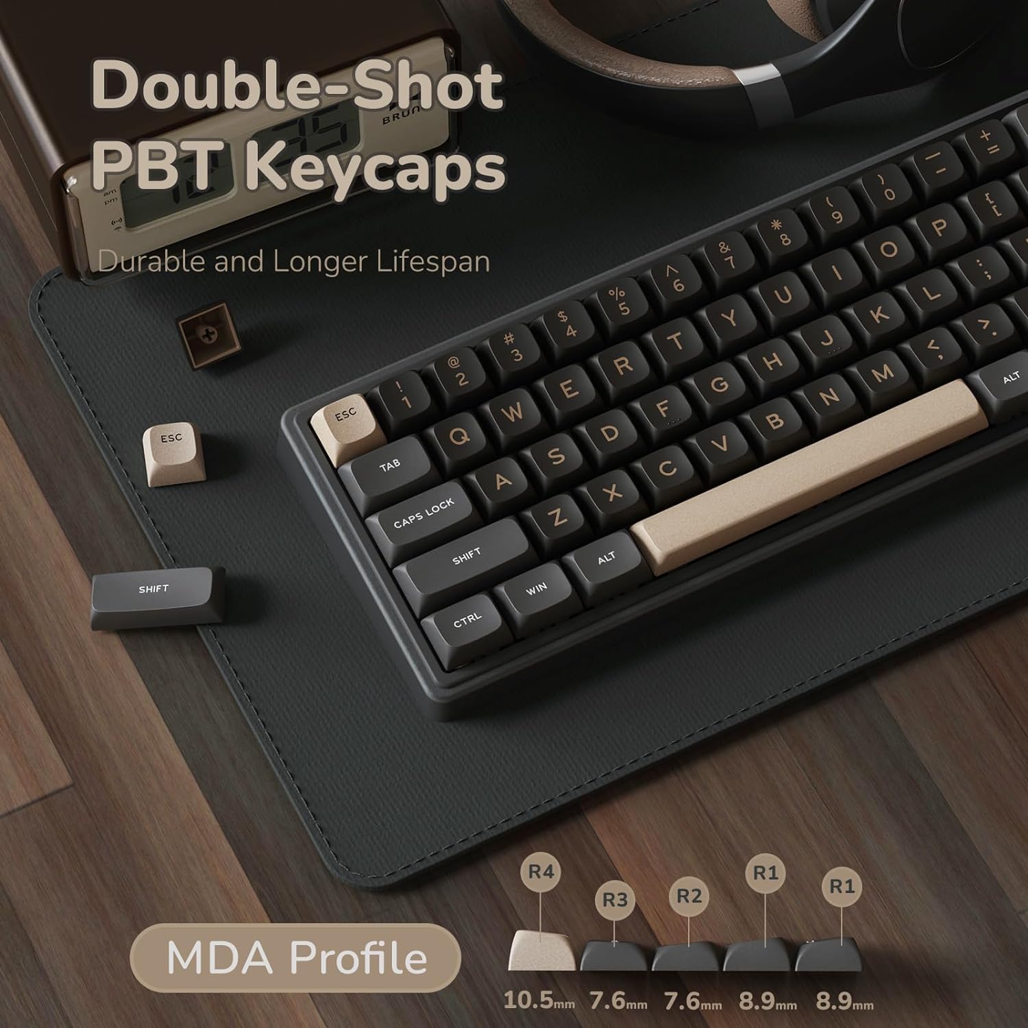 Royal Kludge RK R65 Žična Mehanička Gejmerska Tastatura, RGB, Hot Swap ...