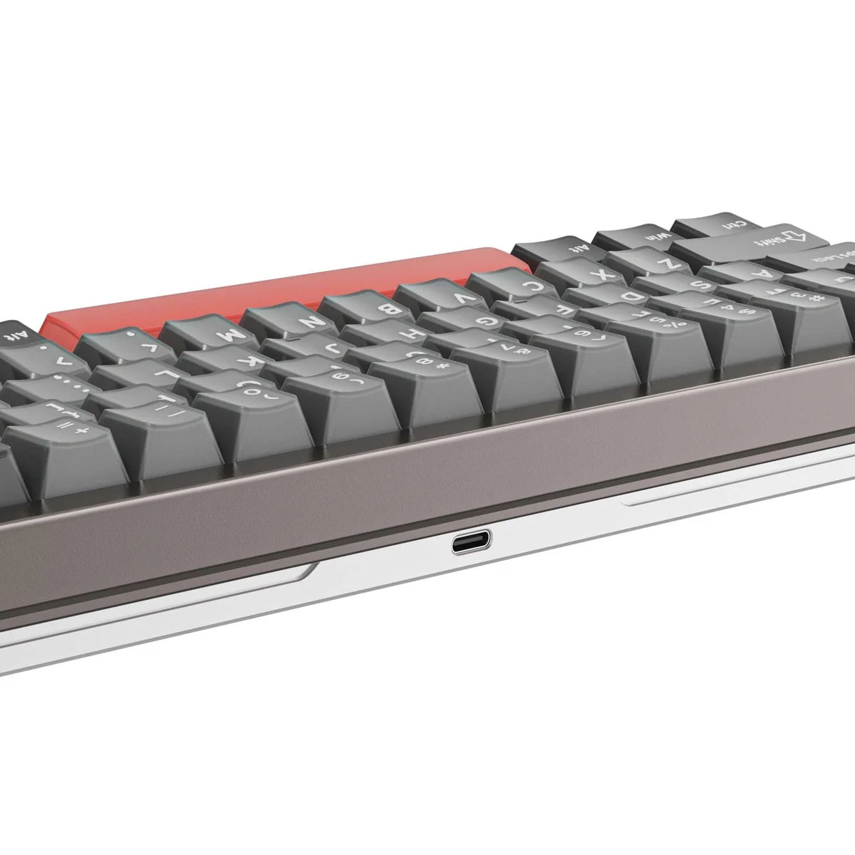 Royale Kludge RK Ultra65 Flagship Model Patina Grey / Wired / Mechanical Linear Cream Switch / Hot-Swap / full solid metal kućište