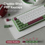 Royal Kludge RK R65 Wired RGB Hot Swap Brown Switch Greensand Mechanical Gaming Keyboard