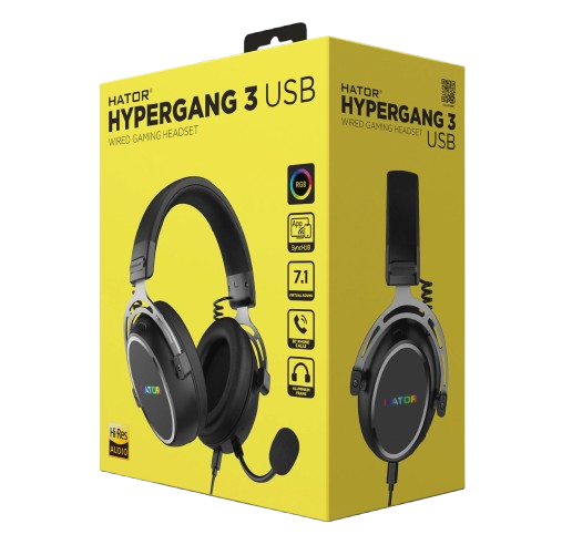 Hator Hypergang 3 USB Wired gaming headphones