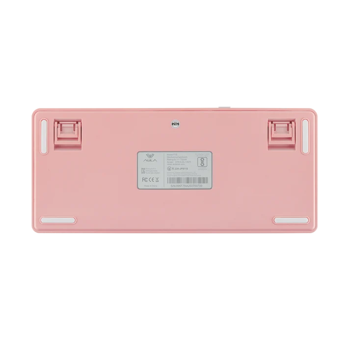Aula F75 Gradient pink RGB HOT SWAP Wireless Shine throught keycapovi Dream Sakura Switch