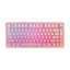 Aula F75 Gradient pink RGB HOT SWAP Wireless Shine throught keycapovi Dream Sakura Switch