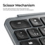 Keychron B6P-K1 Space Gray / Wireless / Ultra-slim keyboard