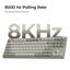 Keychron C1PX-M3 / Wired / Hot-swap / 8k Pooling Rate / Mechanical Keyboard / RGB / Super Brown Switch