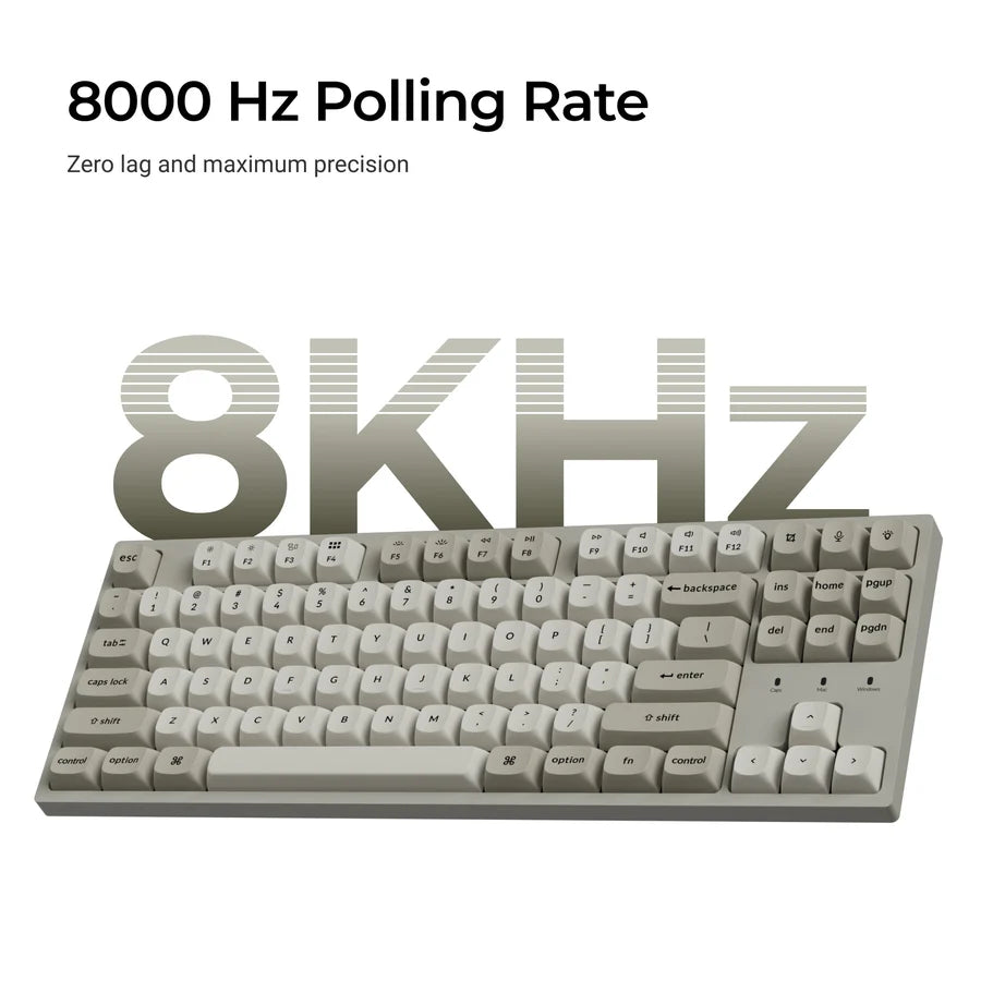 Keychron C1PX-M3 / Wired / Hot-swap / 8k Pooling Rate / Mechanical Keyboard / RGB / Super Brown Switch
