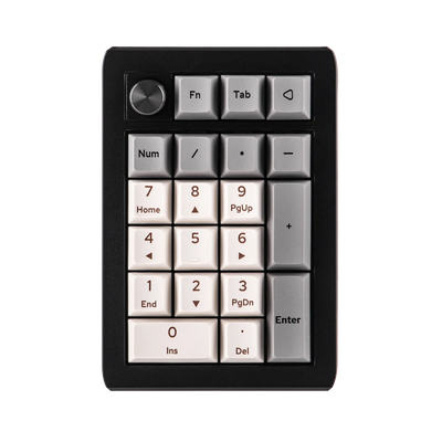 Epomaker EK21 Black Silver Wisteria Linear Switch