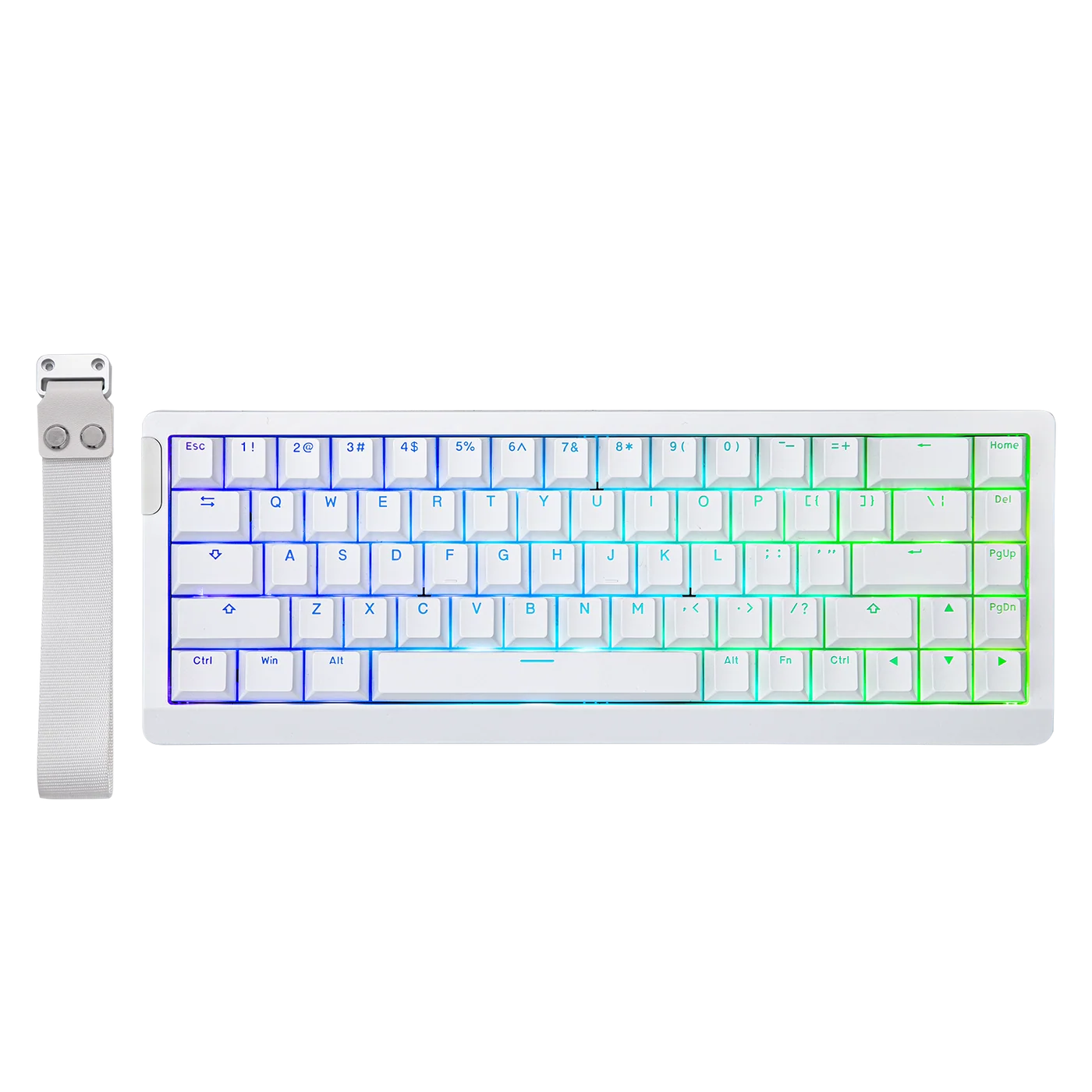 Epomaker HE68 Lite White Clear Magnetic Switch
