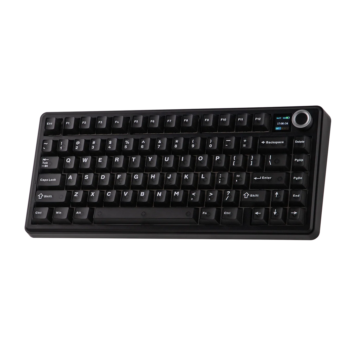 Aula  F75 Max Black Transparent Reaper Switch Hot Swap Wireless Bežična