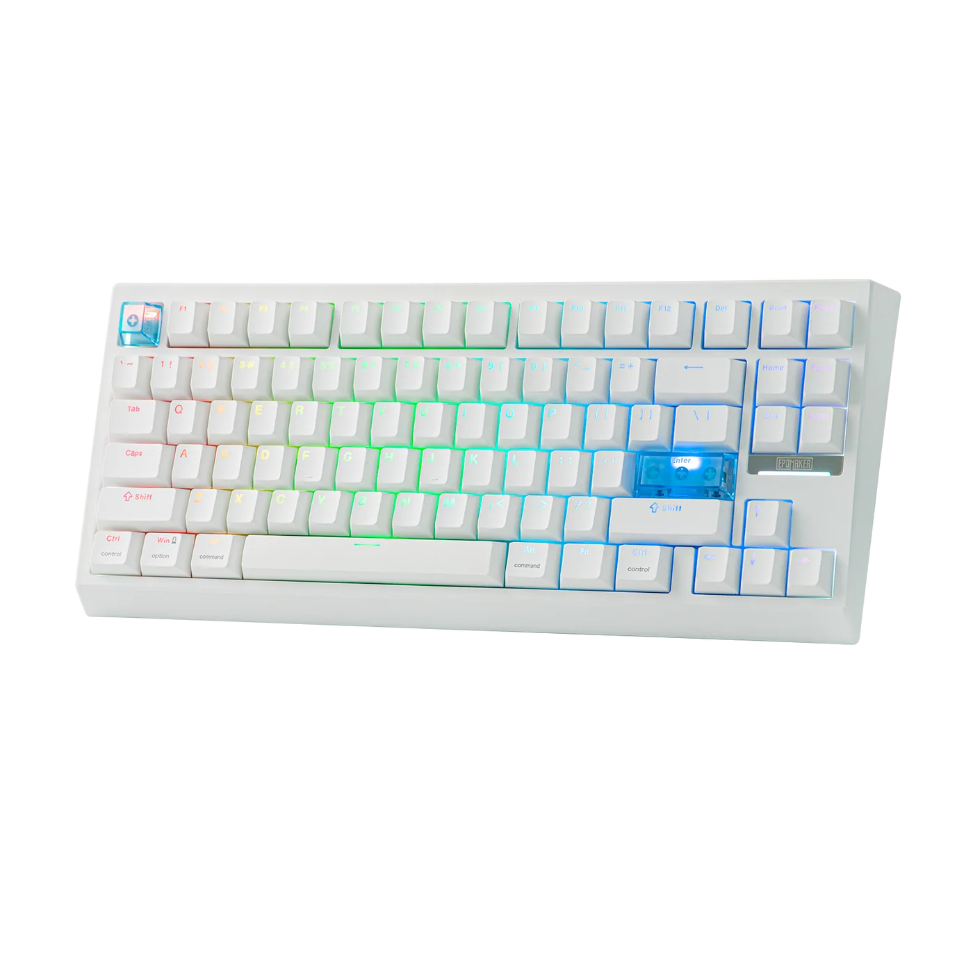 EPOMAKER G84 HE White Creamy Jade Magnetic Switch Wireless Hot Swap