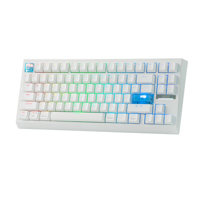 EPOMAKER G84 HE White Creamy Jade Magnetic Switch Wireless Hot Swap