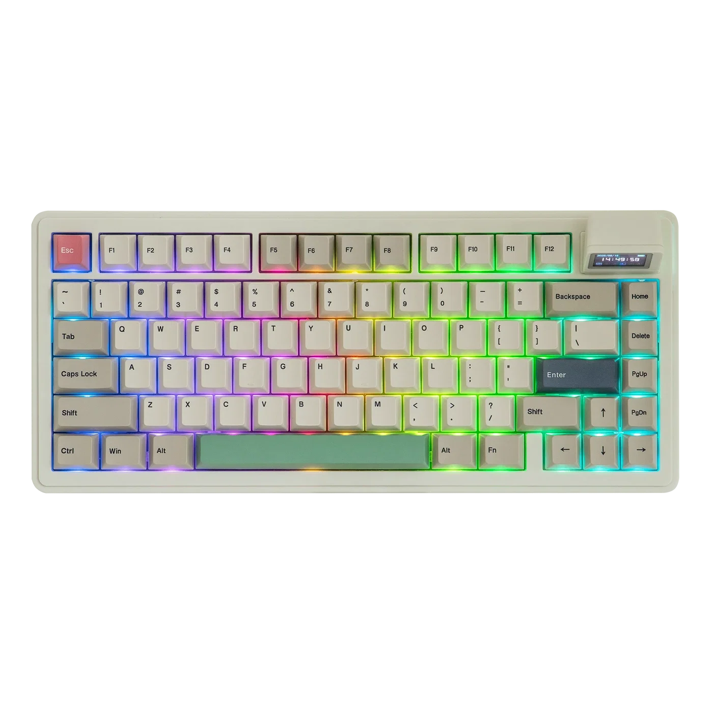 Epomaker RT82 Retro White Creamy Jade Switch