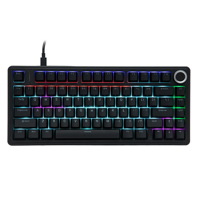 Aula X Epomaker F75 Wired Crna Black Outemu Red Switch Žična Hot Swap RGB