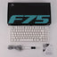 Aula X Epomaker F75 Wired White Bela Outemu Red Switch Žična Hot Swap RGB