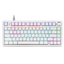 Aula X Epomaker F75 Wired White Bela Outemu Red Switch Žična Hot Swap RGB