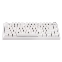 Aula X Epomaker F75 Wired White Bela Outemu Red Switch Žična Hot Swap RGB