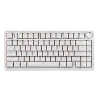 Aula X Epomaker F75 Wired White Bela Outemu Red Switch Žična Hot Swap RGB