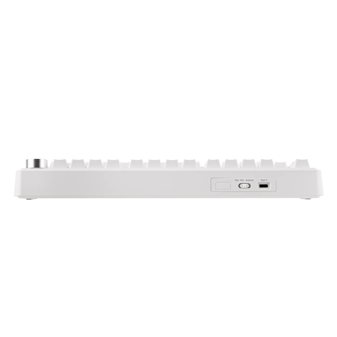 Aula X Epomaker F75 Wired White Bela Outemu Red Switch Žična Hot Swap RGB