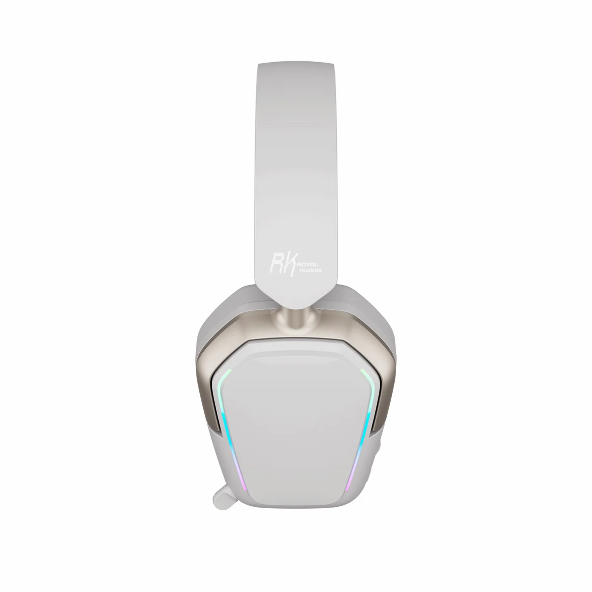 Royale Kludge RK HG101 Platinum Gray / Wireless / 2.4 ghz dongl / Bežične gejming slušalice / RGB