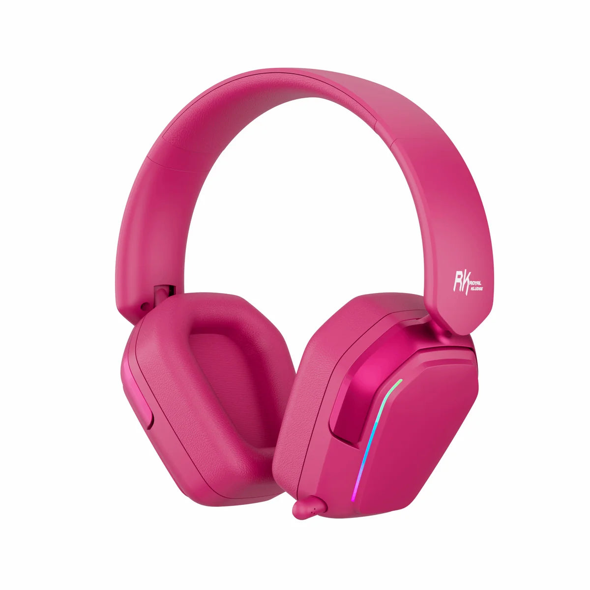 Royale Kludge RK HG101 Berry Red / Wireless / 2.4 ghz dongl / Bežične gejming slušalice / RGB