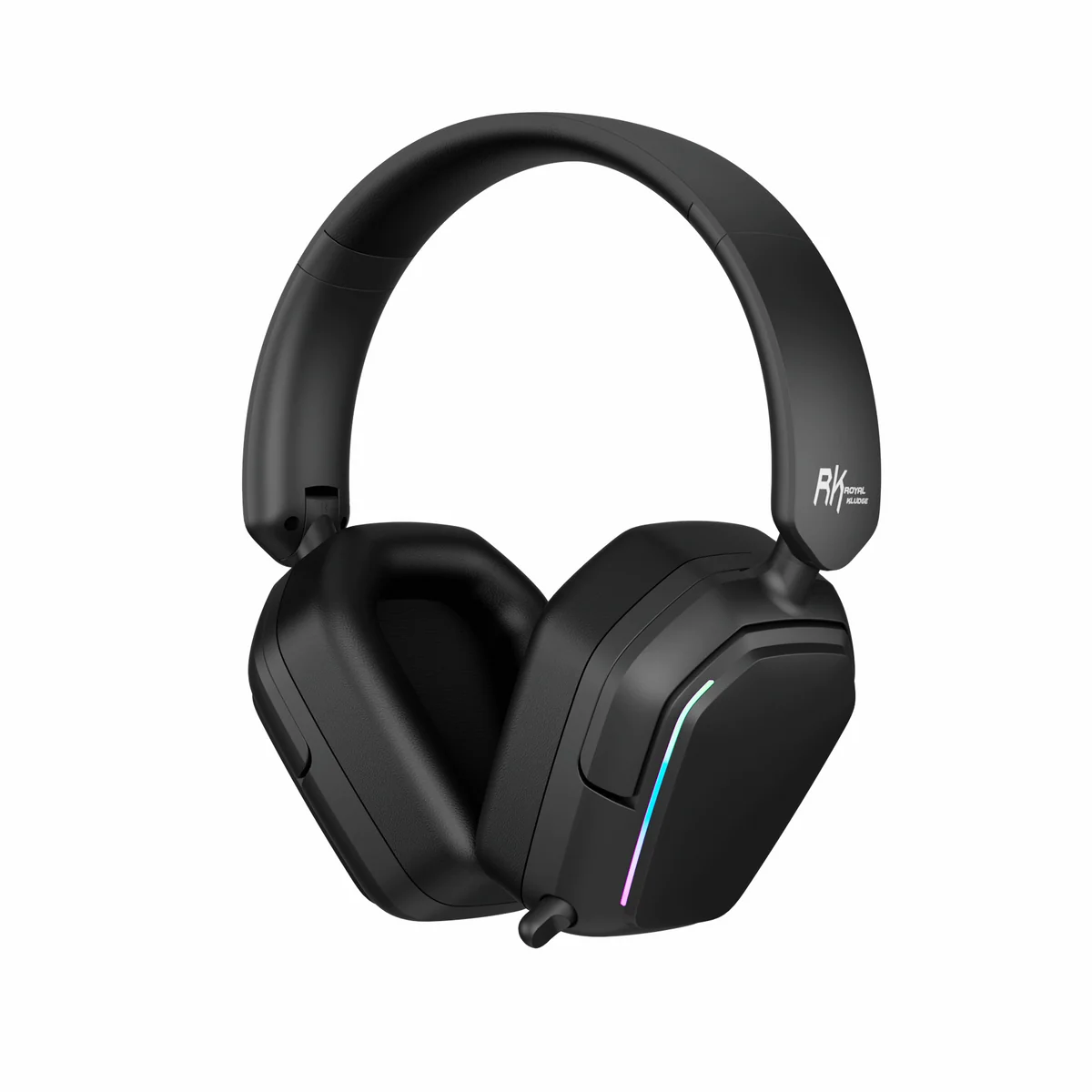 Royale Kludge RK HG101 Matte Black / Wireless / 24 ghz dongl / Bežične gejming slušalice / RGB