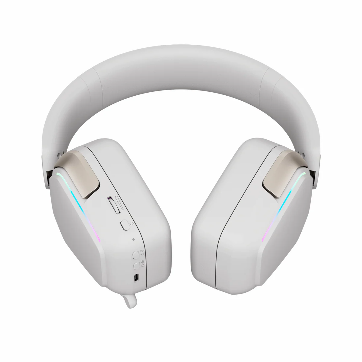 Royale Kludge RK HG101 Platinum Gray / Wireless / 2.4 ghz dongl / Bežične gejming slušalice / RGB