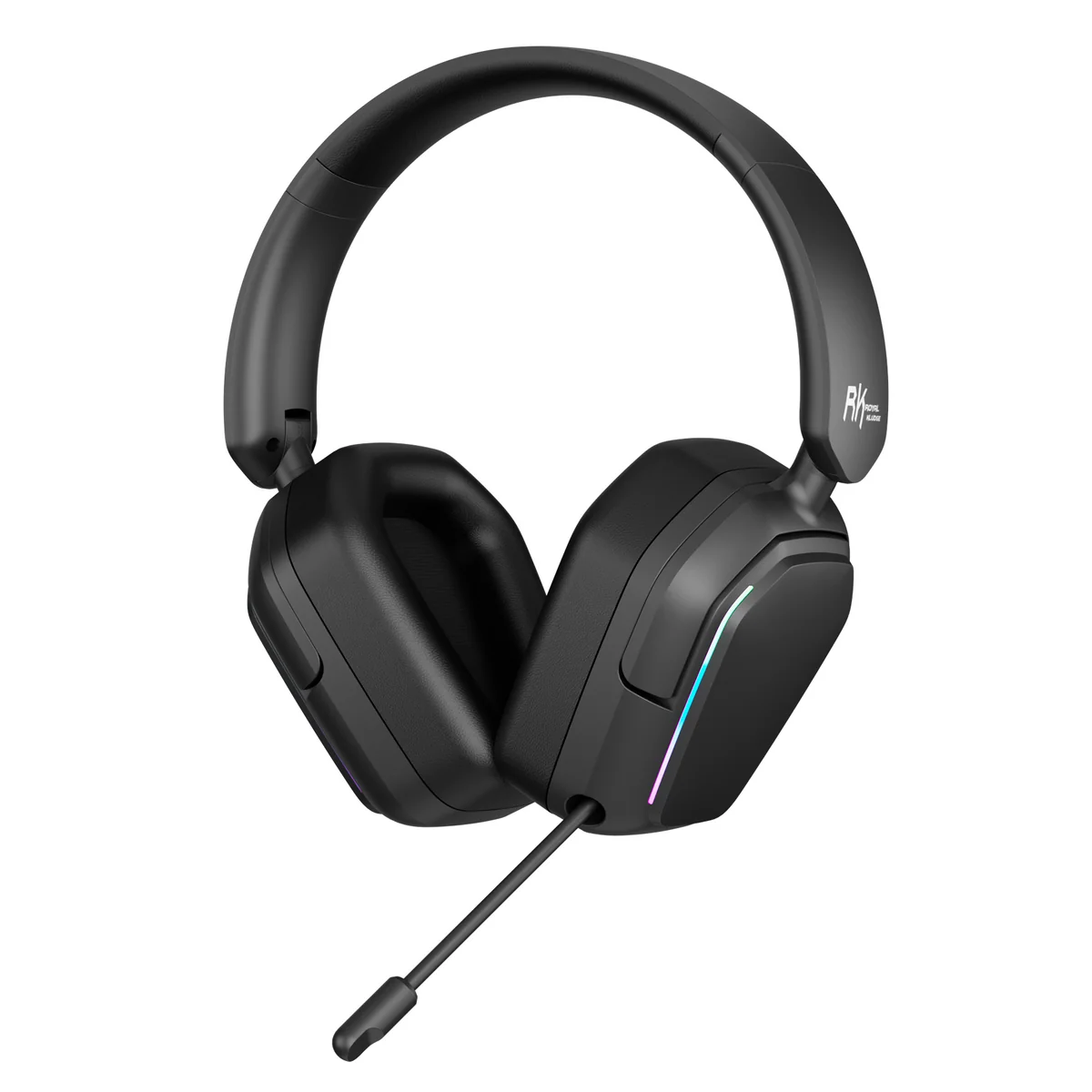 Royale Kludge RK HG101 Matte Black / Wireless / 24 ghz dongl / Bežične gejming slušalice / RGB