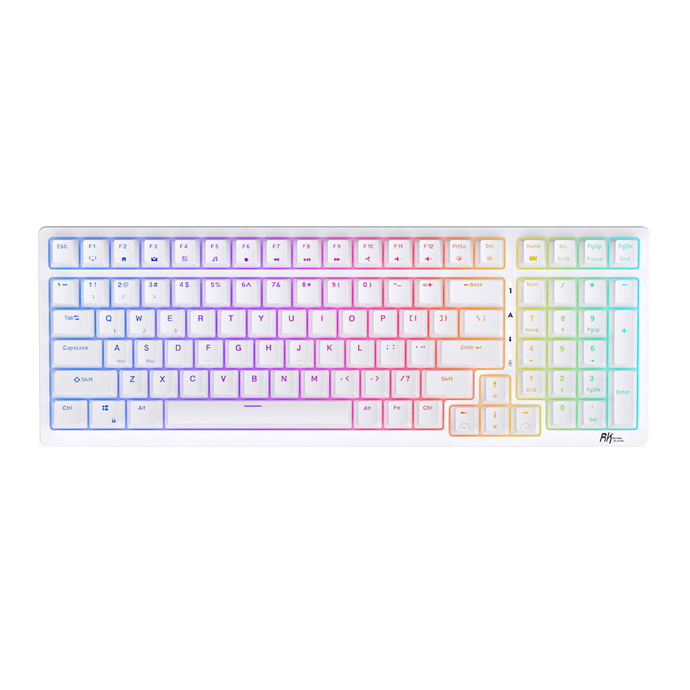 Royal Kludge RK98 Wireless Mehanička Tastatura White (Hot-swappable) (RK Brown Switch)