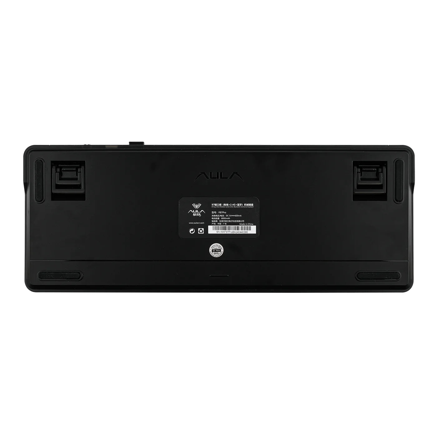 Aula F87 Pro Black Grey Greywood V4 Switch