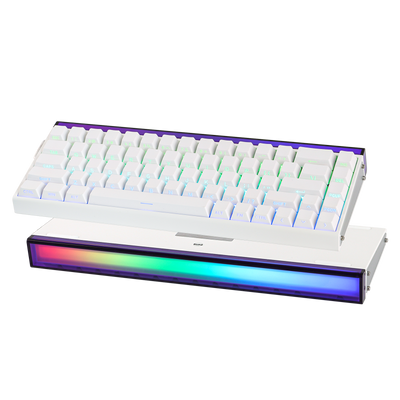 AULA HERO 68n HE White SP Black King Switch