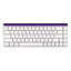 AULA HERO 68n HE, Hot-Swap, RGB, Žična, 8K Polling Rate, Bela, SP Meteor Magnetni Prekidač