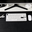 EPOMAKER TH85 White Black Milk Blue Switch