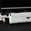 EPOMAKER TH85 White Black Milk Blue Switch
