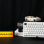 EPOMAKER TH85 White Black Milk Blue Switch