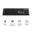 Keychron K10H-F1 Black/Dark Brown / Wireless / Hot-swap / Hall Effect Magnetic keyboard / RGB / Gateron Double-Rail Magnetic Nebula Switch