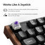 Keychron K4H-Q1 White / Wireless / Hot-swap / Hall Effect Magnetic keyboard / RGB / Gateron Double-Rail Magnetic Nebula Switch